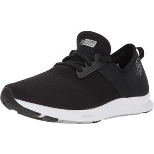 New Balance Womens FuelCore Nergize V1 Sneaker (5, Black/White)