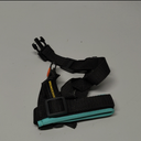 BRONZEDOG Soft Padded Dog Muzzle Adjustable Neoprene Comfort Bitting Chewing Pet Muzzles for Small Medium Large Dogs Puppy (Mint Green, Small)