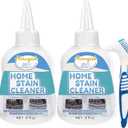 Home Remover Gel, 2 Pack Washing Machine Cleaner for Washing Machine, Refrigerator Strips, Grout Cleaner for Tiles Grout Sealant Bathroom Cleaning Kitchen Sinks, Front Load Washer Cleaning Solution (8 Fl Oz (Pack of 2))