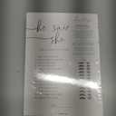 GardenCity Bridal Shower Games, He Said She Said Bridal Shower Game for 50 Guests, Minimalist