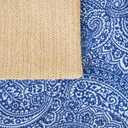 Pack of 2, Decorative Throw Pillow Covers Navy Blue Woven Farmhouse Outdoor Cushion Covers Soft Texture Couch Cushion Case for Couch Sofa Bedroom Living Room