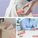 Pill Organizer 3X a Day for Women Weekly Pill Organizer,Detachable Pill Box 7 Day,Travel Daily Pill Case Organizer,Vitamin Organizer& Supplement Organizer for Daily Meds & Supplements,Cute Pink