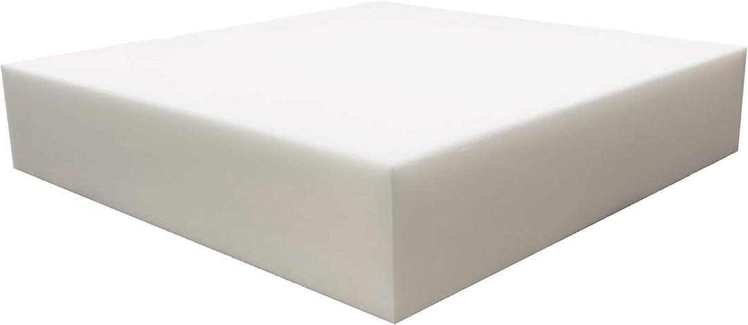 FoamRush 6" x 26" x 30" High Density Upholstery Foam Cushion (Seat Replacement, Upholstery Sheet, Foam Rubber Padding, Bench Seat Cushion Replacement) Made in USA