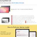 INFILAND Case for Galaxy Tab S11 Ultra 2025 14.6 Inch, Multi-Angle Stand Cover Compatible with Samsung Tab S11 Ultra 5G SM-X936B/ SM-X930 [Auto Wake/Sleep] (Navy)