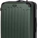 Kenneth Cole REACTION Renegade Luggage Expandable 8-Wheel Spinner Lightweight Hardside Suitcase, Cilantro, 28-Inch Checked