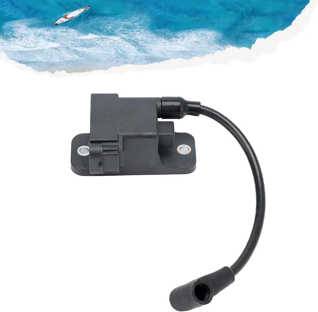 Outboard Ignition Coil CDM Module Fits for 827509A10 114-7509 Mercury MerCruiser 30-300HP Replaces 827509A3 827509A8 827509A9 827509T7 Engine 4 Pin, ZZYR (1)