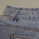 Floerns Women's Ripped High Waist Boyfriend Jeans Distressed Stretchy Denim Pants, Size: XXL