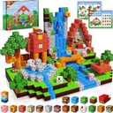 Goody King Magnetic Blocks |100PCS Magnetic Building Cube Game, Constructions Toys for Boys & Girls Age 3-4, 5 6 7 8 9 10, STEM Montessori Stacking Toy, Sensory Tiles Building Birthday for Toddlers, Woods