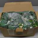 CQURE 6 Pack 5.9Ft Eucalyptus Garland,Artificial Eucalyptus Flowers Leaves Table Greenery Garland Wreath Vines for Wedding Party Table Bedroom Wall Decor