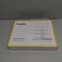 3 Tier Bracelet Holder Display - Detachable T Bar Beige Velvet Bracelet Holder, Jewelry Holder Organizer for Bracelet, Necklace, Earrings, Rings (Large)