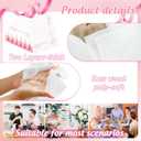FYSUIMU 150 Pcs Pink Bow Paper Napkins Coquette Bownot Luncheon Napkins Scalloped Edge Disposable Dinner Dessert Napkin for Valentine's Day Wedding Birthday Bridal Party Table Supplies