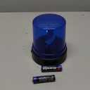 Blue Police Beacon Light Toy,Spinning Effects&Realistic Siren Sounds, Perfect for Pretend Police Play, for Kids Age 3+