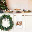 Christmas Golden Retriever Dog Kitchen Towels, Gifts for Golden Retriever Lovers Decorative Hand Towels for Bathroom Kitchen, Holiday Xmas Dog Dish Tea Towel Drying Cloth, 16x24 Inch