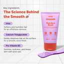 Bye Bye Bush by OYO Hair Removal Cream for Women Private Area, Bikini Line, Inner Thighs & Armpits, Sensitive Skin Formula, 65% Naturally Derived, Fast Acting Aloe Cucumber 5 fl oz