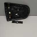 Black Motorcycles Leather Rear Pillion Passenger Seat Cushion Compatible with Suzuki GSXR GSX-R 600 750 2006 2007