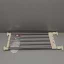 Hershii Tension Shelf Expandable Rod Closet System Heavy Duty Clothes Hanger Adjustable DIY Storage Organizer Shoe Rack (23.62 - 39.37 inches, Ivory)