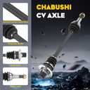 CV Axle Rear Assembly for Arctic Cat 450 450 500 550 650 700 1000 (TRV XT H1 GT LTD TBX) 2006-2016, Not Fits Prowler/Wildcat, 1 Left/Right Drive Half Shaft for 1502-343 1502-798 1502-938