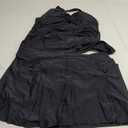 Talisea Womens Tankini Bathing Suits with Skirt Two Piece Tummy Control Swimsuits Ladies Swimwear Black 22W
