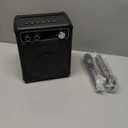 Karaoke Machine, Portable Bluetooth Karaoke Speaker with 2 Wireless Microphones, PA System for Adults Kids with LED Lights & Echo Adjustment, Supports TWS/TF/USB/AUX for Home Party (T03-2 MICS)