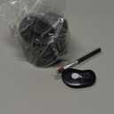 Nessus Reusable Kit for Nespresso Pods Vertuo, Reuse Old Coffee Pods for Nespresso Vertuo: 100 Pcs Aluminum Foil Seal Lid, Holder, Brush, Refillable Vertuo Plus Next Capsule Machine(No Pods Come) (Black)