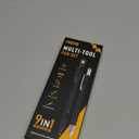 Stocking Stuffers for Men Adults, Gifts for Men 9 in 1 Multitool Pen, Mens Christmas Gifts for Dad, Boyfriend, Grandpa, Husband, Birthday Gifts for Men Who Have Everything, Birthday Gifts for Men (Black)