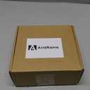 Asidrama 30 Pack Champagne Bronze and Matte Black Kitchen Cabinet Knobs Cabinet Hardware Zinc Knobs for Dresser Drawers 4451 (Single Hole Knob)