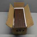 RICHER HOUSE Floating Shelves Set of 3, Modern Bathroom Shelves Wall Mounted Shelves with Invisible Brackets Over Toilet, Rustic Wall Shelves for Bathroom Bedroom, Living Room, Kitchen - Walnut (2+1)