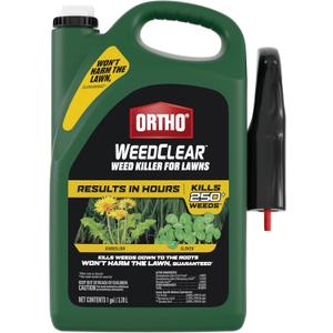 Ortho WeedClear Weed Killer for Lawns with Trigger Sprayer, Kills Dandelion and Clover, 1 gal.