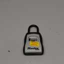 Master Lock Key Lock Box, Outdoor Lock Box for House Keys, Portable Combination Lockbox Resettable Code, 5400EC, Black