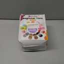 3 Pack Beginners Crochet Yarn, Yarn for Crocheting Knitting Beginners, Easy-to-See Stitches, Chunky Thick Bulky Cotton Soft Yarn for Crocheting (3x50g) (Gradient Blue)