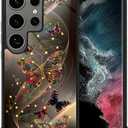 Compatible with Samsung Galaxy S25 Ultra Case, Butterflies New for Women Girls, Shockproof Anti-Slip Drop Protection with Soft TPU Bumper Pattern Design