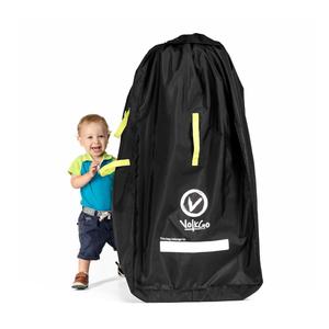 V VOLKGO Extra Large Stroller Bag for Airplane with Padded Backpack Shoulder Straps, Double Stroller Cover for Air Travel, Jogger & Carrier - Fits Large Sizes, Gate Check Bag, Waterproof Travel Cover.