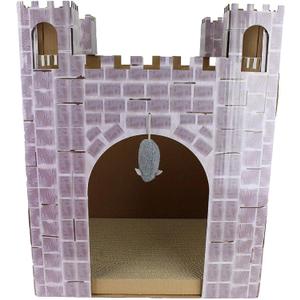 Midlee Castle Cat Scratcher House