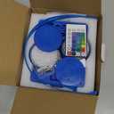 Solar Pool Lights, Solar Powered Submersible LED Lights with Remote IP68 Waterproof, Swimming Pool Light, 16 Colors Pool Light for Frame Above Ground Inground Pool, Pond (Blue, 2 Pack)