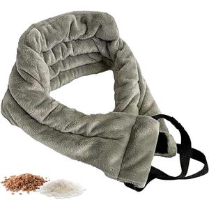 Versa Plus Versatile Heated Neck Wrap Microwavable - Neck Warmer Microwave Heating Pad for Shoulders, Sore Muscles - 29 Inches - 1 Pack