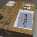 ZMISHIBO Ceiling Fans with Lights and Remote, 19.7'' Low Profile Ceiling Fan, 3000-6000K Dimmable Modern Flush Mount LED Fan Light, 6 Wind Speeds, White Fandelier Ceiling Fans for Bedroom