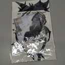 2 x 68 Pcs Bats Wall Decor and Spider Stickers,Halloween Decor Indoor,3D Realistic Scary Halloween Decorations,DIY Party Supplies,Indoor Outdoor Bat Decorations for Home Wall Window Decals