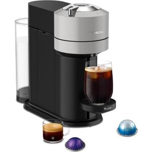 Nespresso Vertuo Next Coffee and Espresso Maker by Breville, Light Grey (Gray)