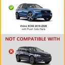 Tuyoung 300lbs Roof Rack Cross Bars Compatible with Volvo XC60 XC-60 2018-2026, Lockable Heavy Duty Anti-Theft Aluminum Roof Rails Crossbars Rooftop Accessories Luggage Racks Carrier Black