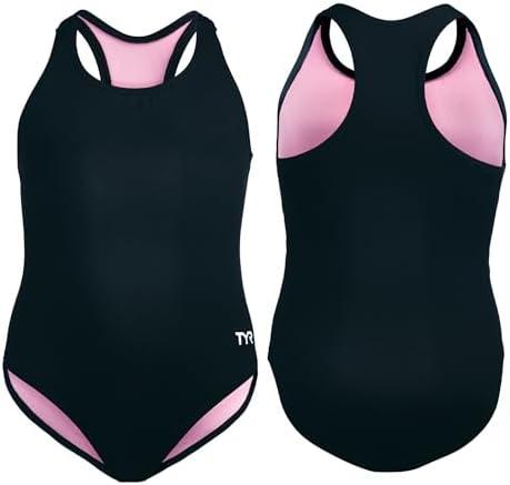 TYR Girls' Durafast Lite Ella Maxfit Swimsuit XL