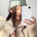 Jusy Compatible with iPhone 16e Bow Phone Case, Cute Clear Ribbon Bowknot Pattern Aesthetic Soft TPU Transparent Cases Protective Phone Cover for Women Girly - Colourful