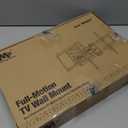 Mounting Dream UL Listed TV Wall Mount for Most 42-84 Inch TV, Full Motion, with Swivel and Tilt, TV Bracket with Articulating Dual Arms, Fits 16inch Studs, Max VESA 600X400 mm, 100 lbs,MD2617