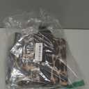 Becokan Large Tote Bag for Women Waterproof with 12 Pockets Top Zipper Closure Utility Teacher Nurse Bags for Work School (Khaki Leopard)