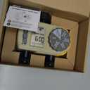 Solterra 28153 Single-Dial Two-Outlet Hose Timer, Gray