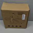 TIAZFCA 10 Inch Modern Ceiling Light, 24W LED Dimmable Ceiling Light with Remote Control, 3000-6000K Color Temperature Adjustable, Black Small Chandelier for Bedroom, Entryway, Hallway, Kitchen