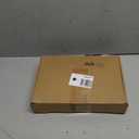 Yinkin Christmas Tree Wreath Bow Christmas Ribbon Bows with Bells 11 x 7.8 in Velvet Pine Cone Bowknot Xmas Tree Hanging Ornaments Decor for Home Xmas Party Outdoor Indoor(White,4 Pcs)