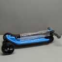Besrey Kick Scooter for Kids Ages 3-10, 3-Wheel Folding Scooter with Adjustable Height, LED Light Wheels, Extra Wide Deck for Outdoor Activities , Blue