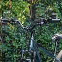 25.4 Bike Handlebar - 30mm, 55mm, 70mm, 90mm,120mm Riser Handlebar - 620mm Aluminium Alloy Mountain Bike Bicycle Handlebars (25.4-70mm Rise)