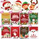 48 Pack Christmas Coloring Books for Kids Girls Boys, Xmas Holiday Party Favors Gifts Bulk Coloring Books, Xmas Stockings Goodie Bags Stuffer Filler Fun Holiday Party Supplies