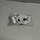 NUOBESTY Full Masquerade Mask with Stick Venetian Halloween Costume Mask Mardi Gras Mask for Womens Cosplay(Silver) Dancing Party Masks